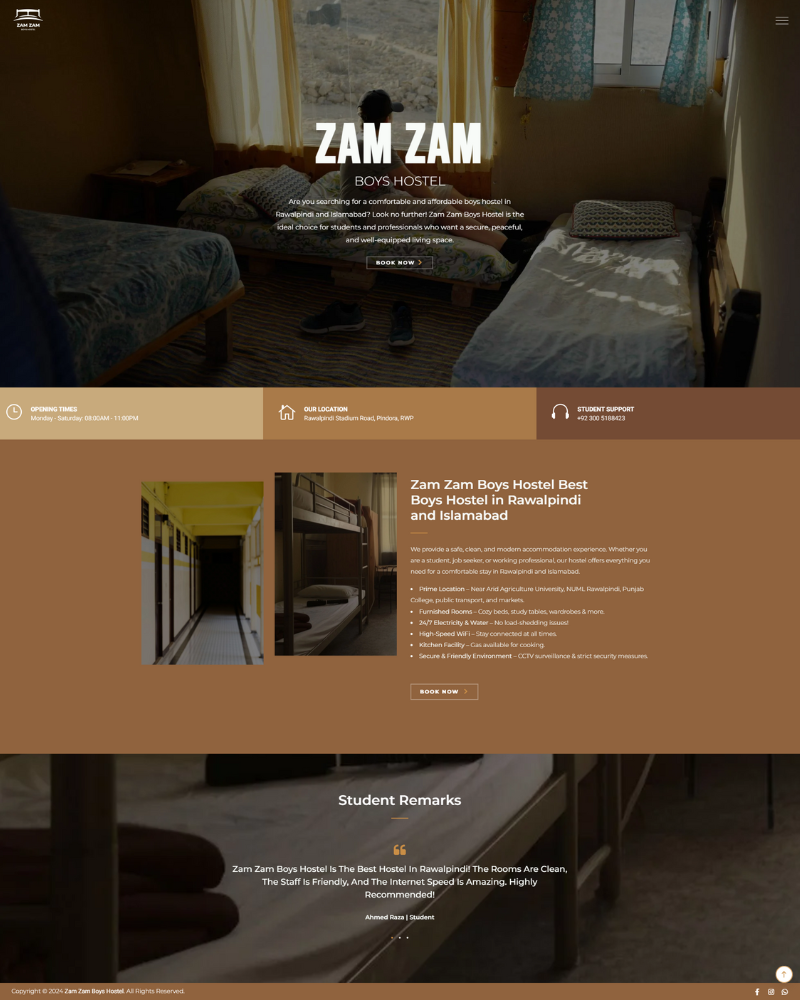 Custom website portfolio - WordPress, Shopify, React development by Ali Haseeb Islamabad